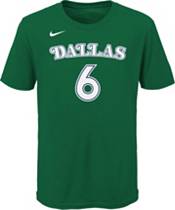 Nike Youth Dallas Mavericks Kristaps Porzingis #6 Green Hardwood Classic T-Shirt product image