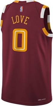 Nike Youth 2021-22 City Edition Cleveland Cavaliers Kevin Love #0 Red Swingman Jersey product image