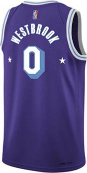 Nike Youth 2021-22 City Edition Los Angeles Lakers Russell Westbrook #0 Purple Swingman Jersey product image