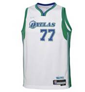 Nike Youth 2021-22 City Edition Dallas Mavericks Luka Doncic #77 White Swingman Jersey product image