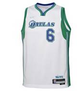 Nike Youth 2021-22 City Edition Dallas Mavericks Kristaps Porzingis #6 White Swingman Jersey product image