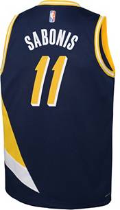 Nike Youth 2021-22 City Edition Indiana Pacers Domantas Sabonis #11 Blue Swingman Jersey product image