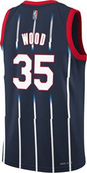 Nike Youth 2021-22 City Edition Houston Rockets Christian Wood #35 Navy Swingman Jersey product image