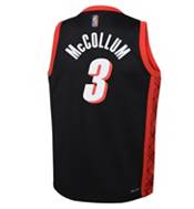 Nike Youth 2021-22 City Edition Portland Trail Blazers C.J. McCollum #3 Black Swingman Jersey product image