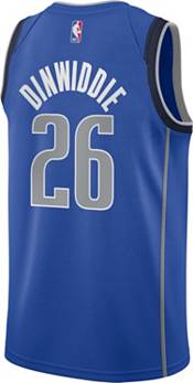 Nike Youth Dallas Mavericks Spencer Dinwiddie #26 Blue Dri-FIT Swingman Jersey product image