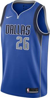 Nike Youth Dallas Mavericks Spencer Dinwiddie #26 Blue Dri-FIT Swingman Jersey product image