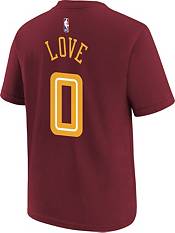Nike Youth 2021-22 City Edition Cleveland Cavaliers Kevin Love #0 Red Player T-Shirt product image