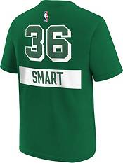 Nike Youth 2021-22 City Edition Boston Celtics Marcus Smart #36 Green Player T-Shirt product image