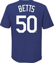 Nike Youth Los Angeles Dodgers Mookie Betts #50 Blue T-Shirt product image