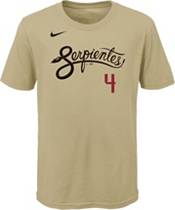 Nike Youth Arizona Diamondbacks Ketel Marte #4 Gold 2021 City Connect T-Shirt product image