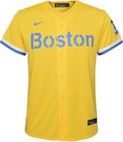 Nike Youth Boston Red Sox Xander Boegarts #2 Gold 2021 City Connect Replica Jersey product image