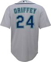 Nike Youth Replica Seattle Mariners Ken Griffey Jr. #24 Cool Base Grey Jersey product image