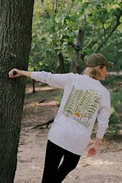 Woosah Adult Cascade Canyon Long Sleeve T-Shirt product image