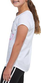 adidas Girl's Scoop Neck Short Sleeve T-Shirt product image