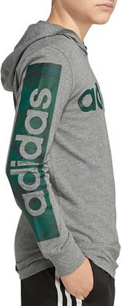adidas Boys' Color Block Long Sleeve Hoodie product image