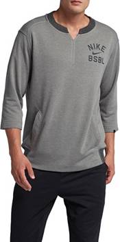 Nike Men's 3/4 Fleece Crew Flux Baseball Shirt product image