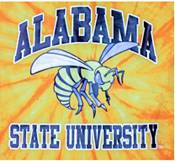Tones of Melanin Men's Alabama State Hornets Old Gold Tie-Dye T-Shirt product image