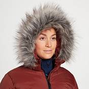 Alpine Design Women's Dream Puff Faux Fur Down Jacket | Field and 