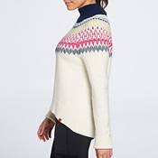 Alpine Design Women's Dawn Calm Fair Isle Mock Neck Sweater product image
