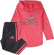 adidas Little Girls' Melange Top and Tights Set product image