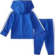 adidas Infant Zip Front French Terry Hooded Jacket and Joggers Set product image