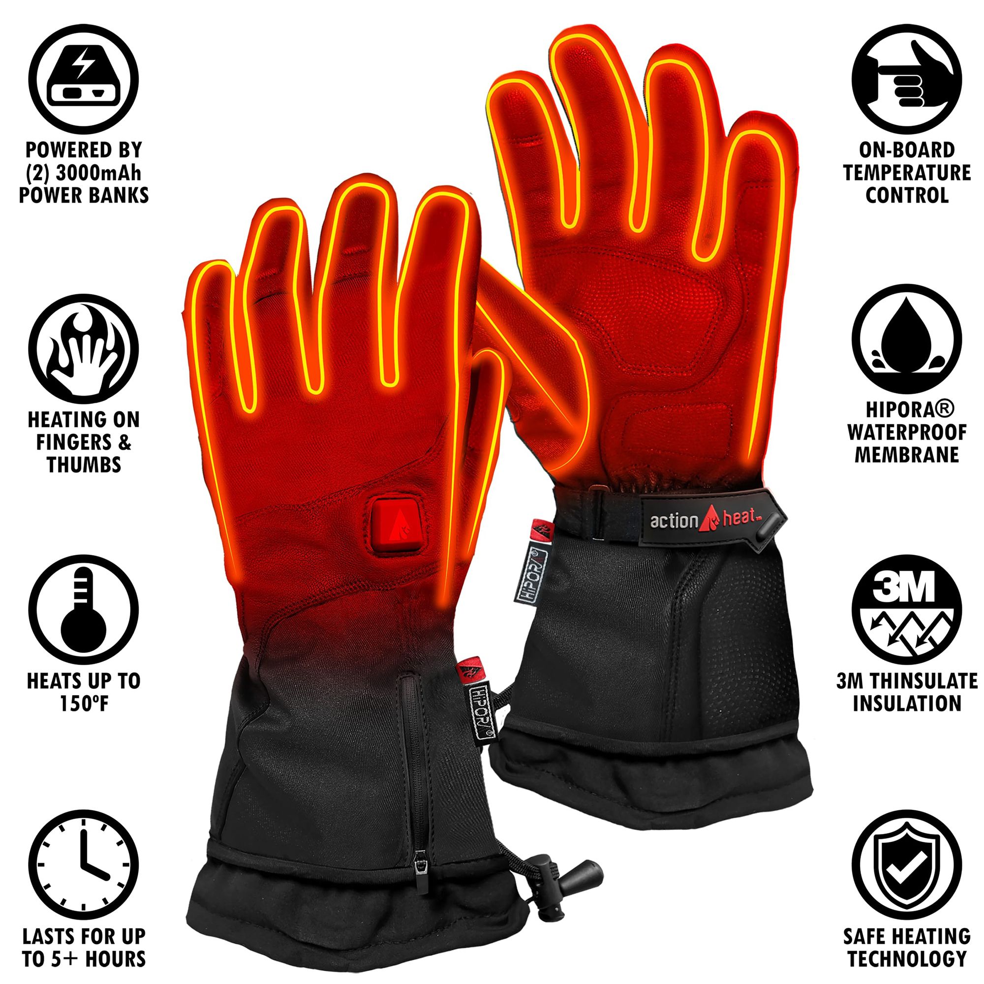 ActionHeat Women's 5V Premium Battery Heated Gloves | Dick's Sporting Goods