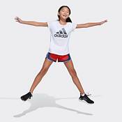 adidas Girls' Colorblock Woven Shorts product image