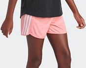 Adidas Girls' Elastic Waistband 3 Stripe Mesh Short product image