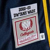 Mitchell & Ness Men's 02-03 Marquette Golden Eagles Dwyane Wade #3 Blue Authentic Throwback Jersey product image