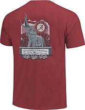 Image One Men's Alabama Crimson Tide Crimson Statue Stadium T-Shirt product image