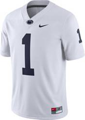 Nike Men's Penn State Nittany Lions #1 White Dri-FIT Game Football Jersey product image
