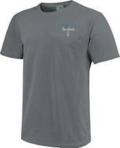 Image One Men's Arizona State Sun Devils Grey Worn Flag T-Shirt product image