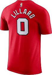 Nike Men's Portland Trail Blazers Damian Lillard #0 Dri-FIT Hardwood Classic T-Shirt product image