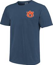 Image One Men's Auburn Tigers Blue Retro Basketball  T-Shirt product image