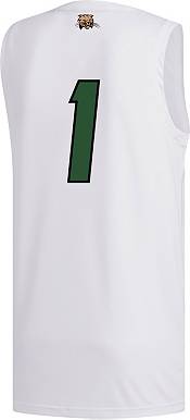 adidas Men's Ohio Bobcats #1 White Replica Swing Basketball Jersey product image