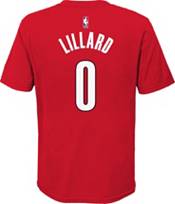Jordan Youth Portland Trail Blazers Damien Lillard #0 Red Statement T-Shirt product image
