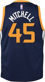 Nike Youth Utah Jazz Donovan Mitchell #45 Navy Dri-FIT Swingman Jersey product image