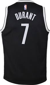 Nike Youth Brooklyn Nets Kevin Durant #7 Black Dri-FIT Swingman Jersey product image