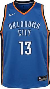 Nike Youth Oklahoma City Thunder Paul George #13 Royal Dri-FIT Swingman Jersey product image
