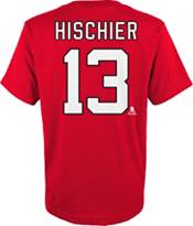 NHL Youth New Jersey Devils Nico Hischier #13 Red T-Shirt product image