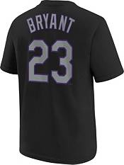 MLB Team Apparel Youth Colorado Rockies Kris Bryant #23 Black T-Shirt product image