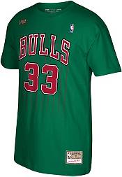 Mitchell & Ness Men's Chicago Bulls Scottie Pippen Green T-Shirt product image