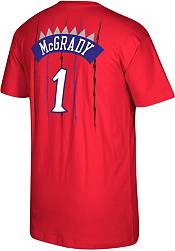 Mitchell & Ness Men's Retro Reload Toronto Raptors Tracy McGrady Red Player T-Shirt product image