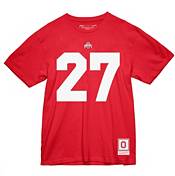 Mitchell & Ness Men's Ohio State Buckeyes Scarlet Eddie George #27 T-Shirt product image