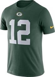 Nike Men's Green Bay Packers Aaron Rodgers #12 Logo Green T-Shirt product image