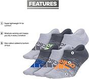 adidas Youth Superlite Badge of Sport No Show Socks 6 Pack product image