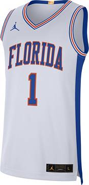 Jordan Men's Florida Gators #1 Replica Basketball White Jersey product image