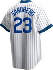 Nike Men's Chicago Cubs Ryne Sandberg #23 White Cooperstown V-Neck Pullover Jersey product image
