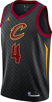 Nike Men's Cleveland Cavaliers Evan Mobley #4 Black Dri-FIT Swingman Jersey product image