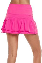 Lucky in Love Women's Long Pleated Tier Tennis Skirt product image